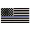 LAW ENFORCEMENT THIN BLUE LINE US FLAG PIN